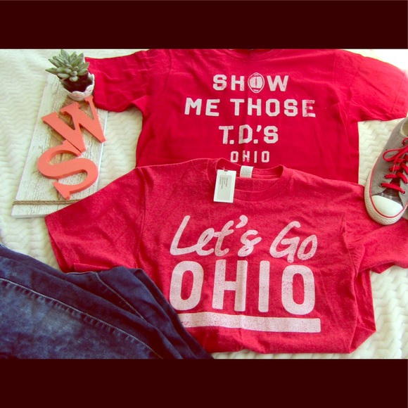 Tops - Lot of two Ohio state tees Both Size Medium